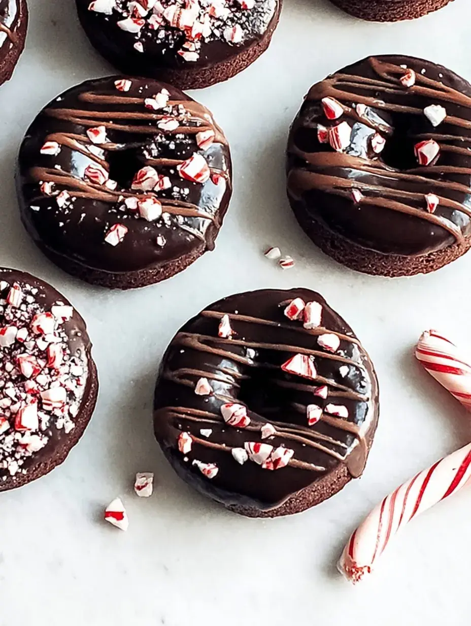 A tray of fudgy healthy peppermint hot cocoa brownies topped with toasted white marshmallows and crushed candy canes.