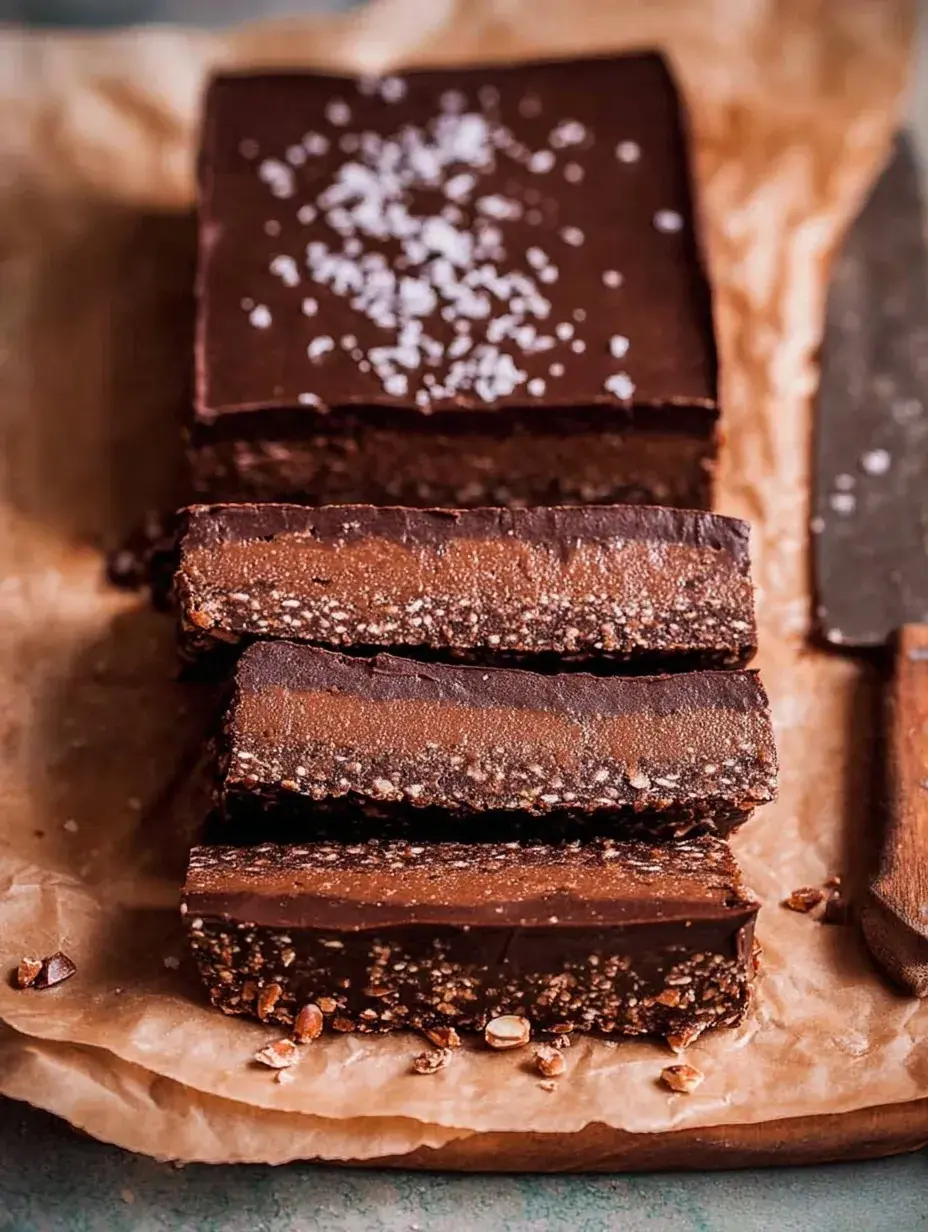 A square of No-Bake Nutella Fudge Bars showing the thick hazelnut ganache layer and graham cracker base