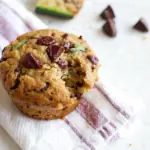 Almond Flour Zucchini Chocolate Muffins image1