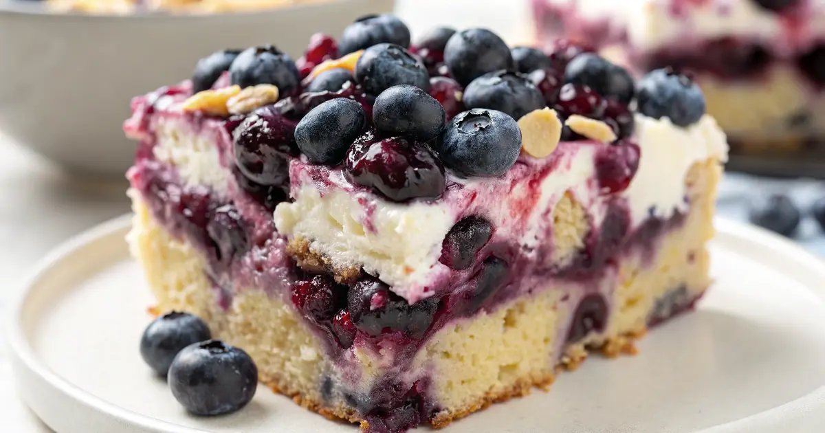 Blueberry Heaven Cake Delight