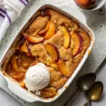 Brown Sugar Peach Cobbler Delight image1