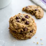 Chewy Peanut Butter Oatmeal Cookies image1