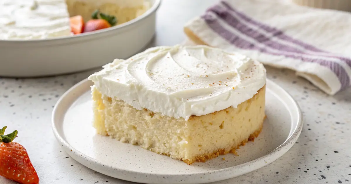 Classic Creamy Tres Leches Cake image1