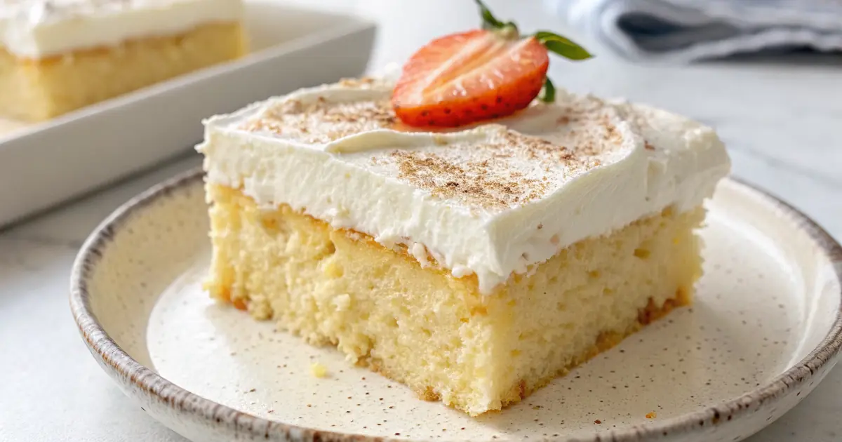 Classic Creamy Tres Leches Cake