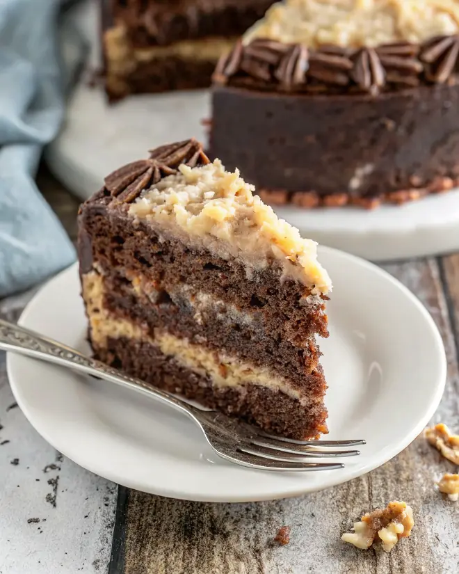 Classic German Chocolate Cake Delight