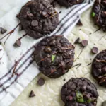 Delish Chocolate Fudge Zucchini Cookies image1