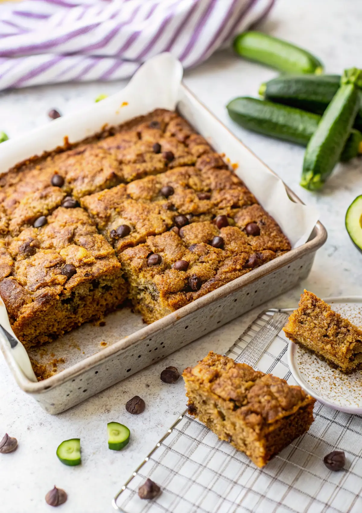 Delish Easy Zucchini Cake