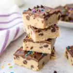 Easy Chocolate Chip Cookie Dough Bars image1