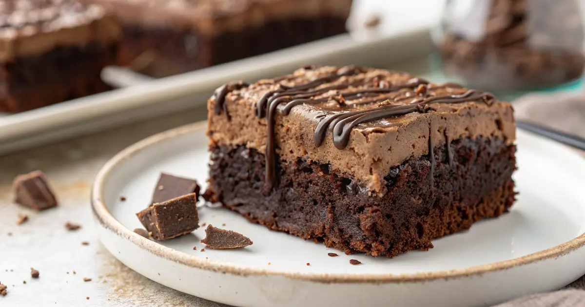 Easy Chocolate Poke Cake Recipe