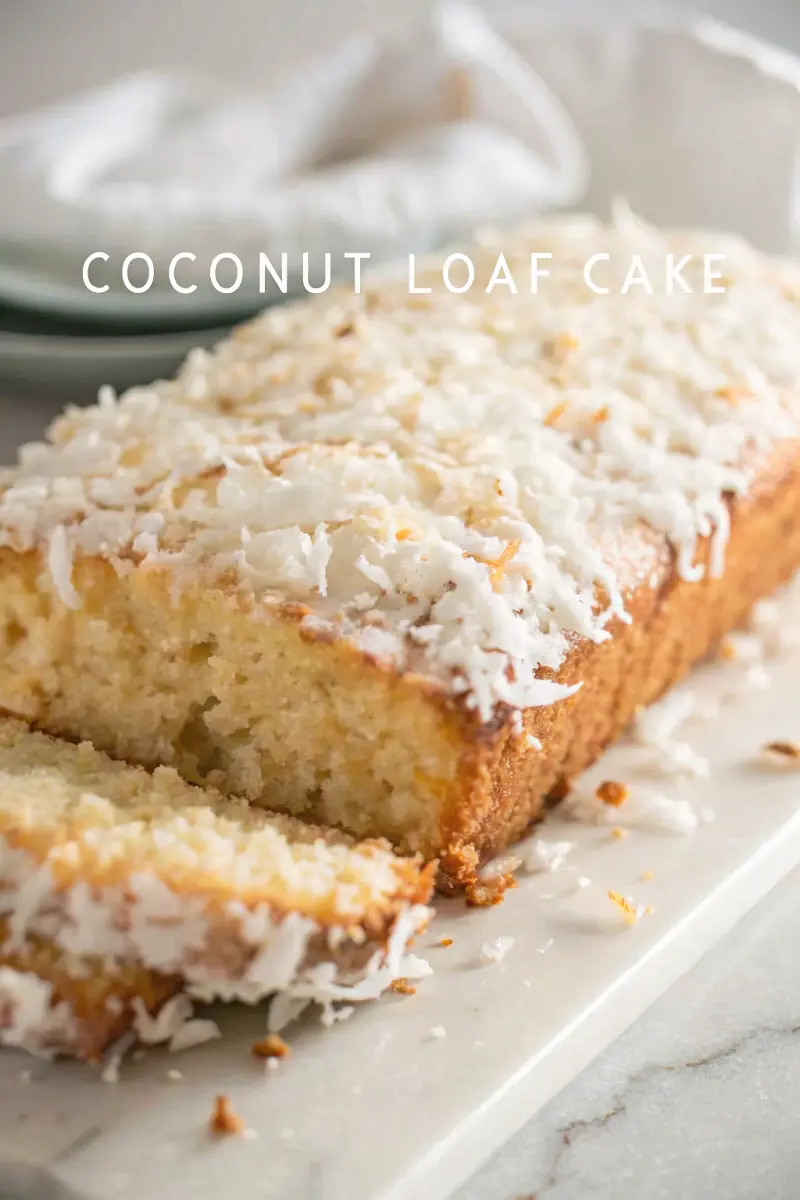 Easy Coconut Loaf Cake