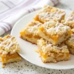 Easy Fresh Peach Crumb Bars image1
