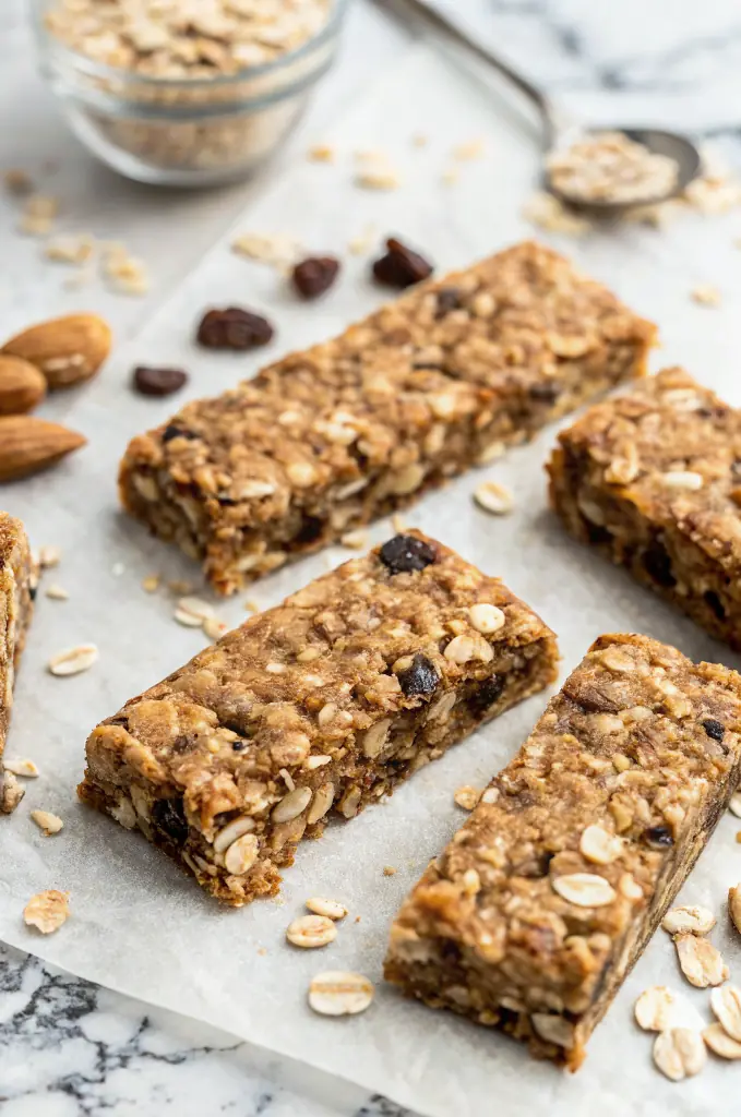 Easy Homemade Peanut Butter Protein Bars