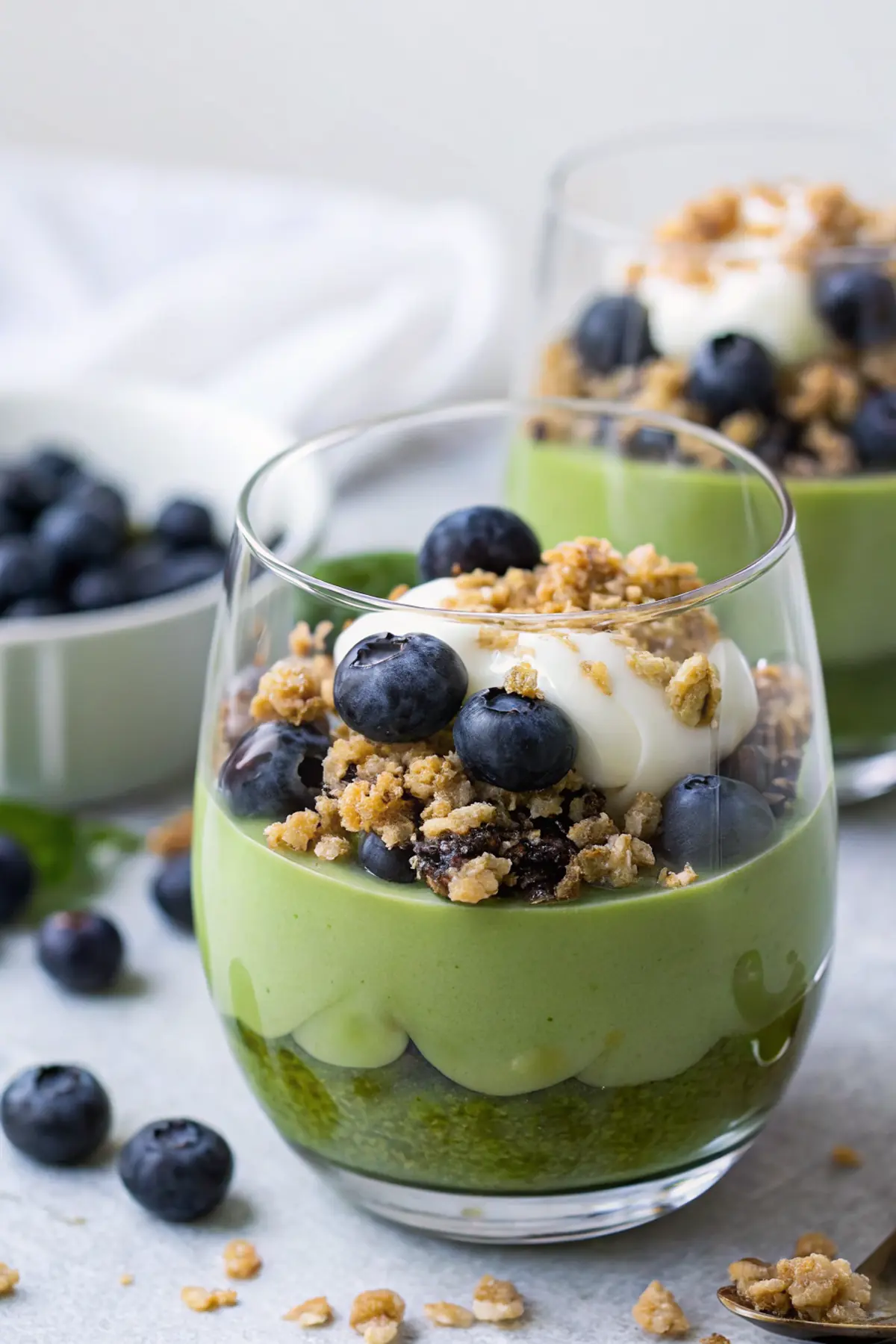 Easy Matcha Pudding Parfait Recipe