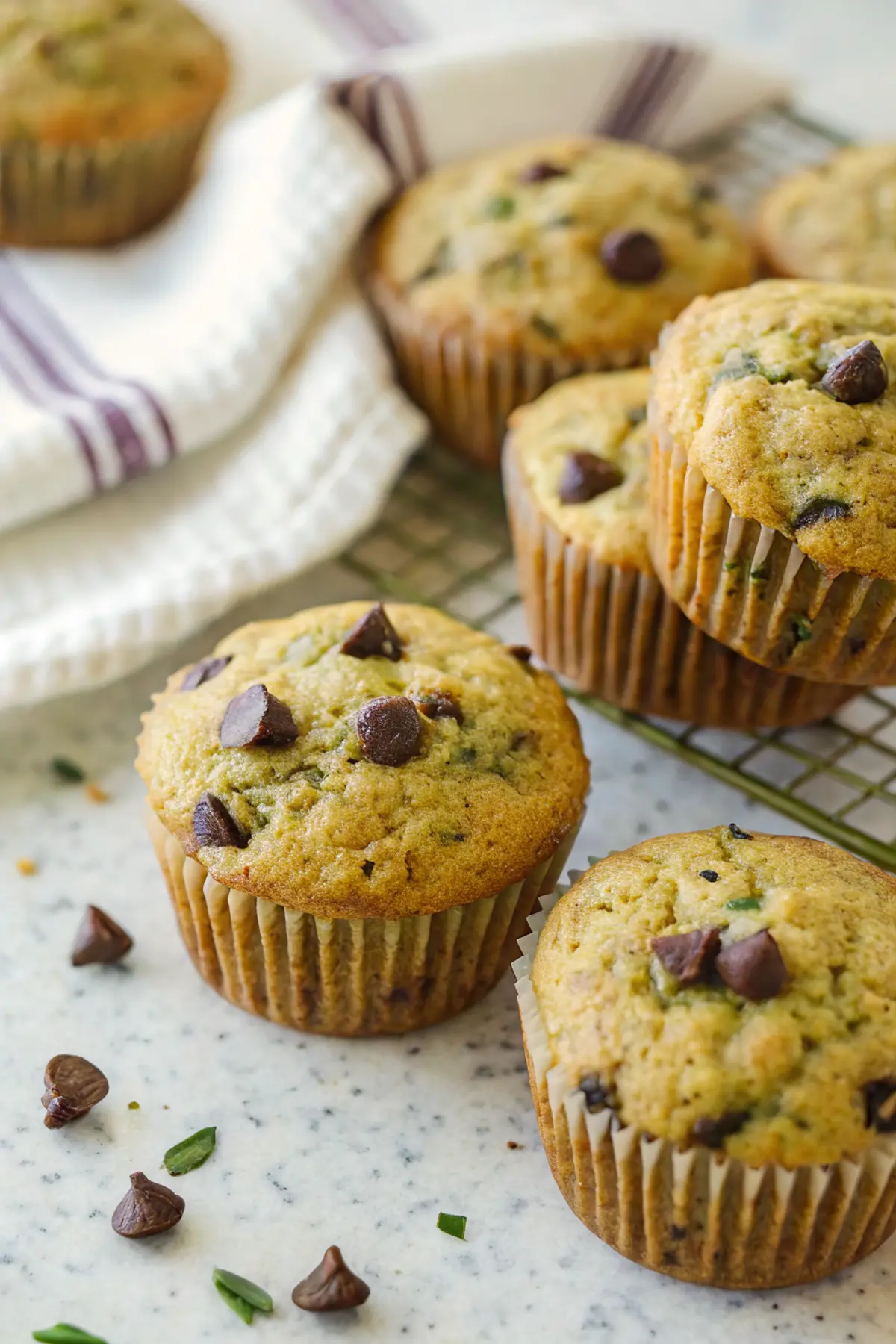 Easy Moist Zucchini Muffins image1
