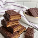 Easy Paleo Kit Kat Bars image1