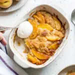 Easy Peach Cobbler Recipe image1