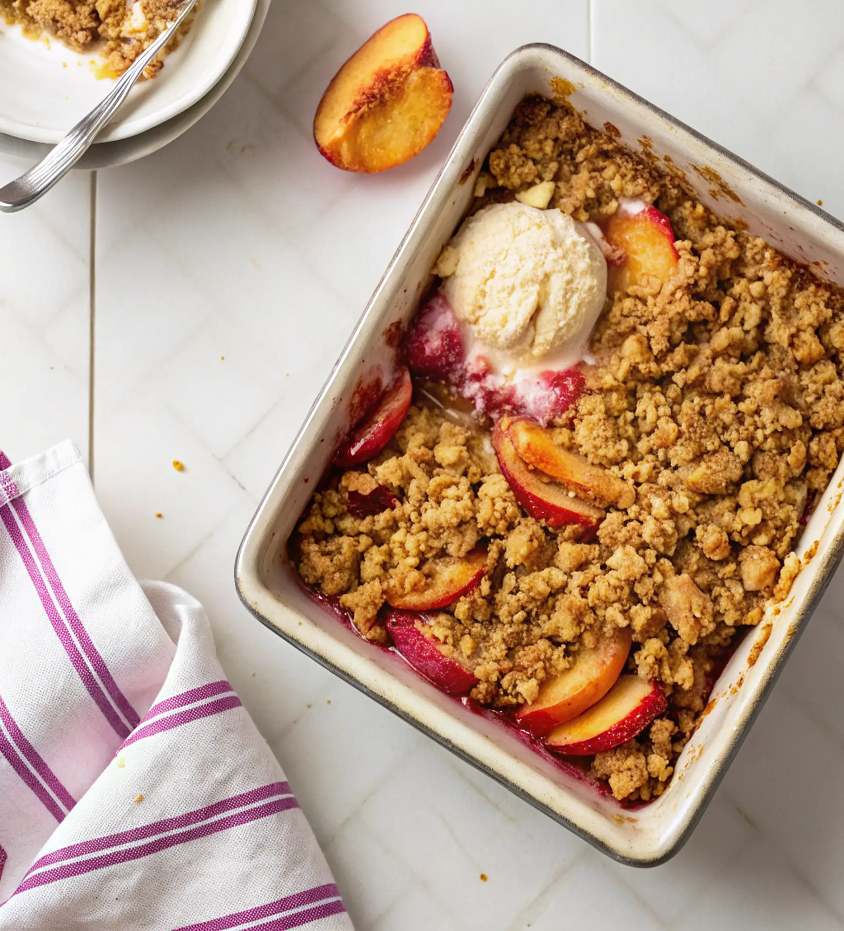Easy Peach Crisp Recipe image1