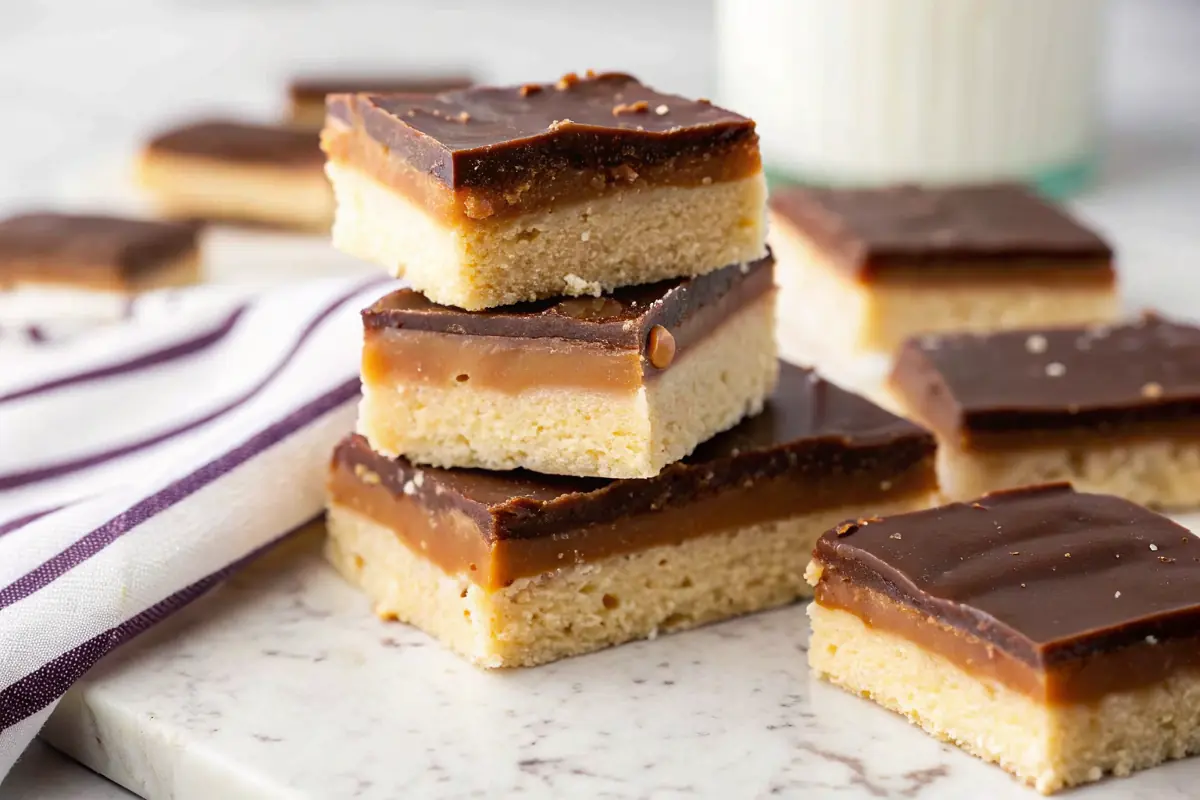 Millionaire Shortbread Bars Recipe image1