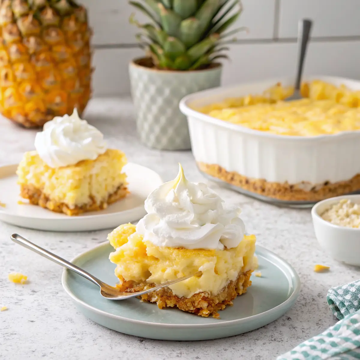 Pineapple Crunch Dessert image1