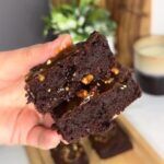 Fudgy Salted Caramel Pecan Brownies