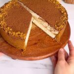 No-Bake Speculoos Tiramisu Cheesecake