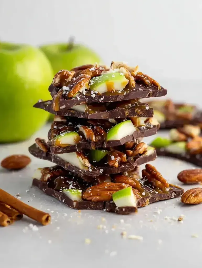 Caramel Apple Bark recipe