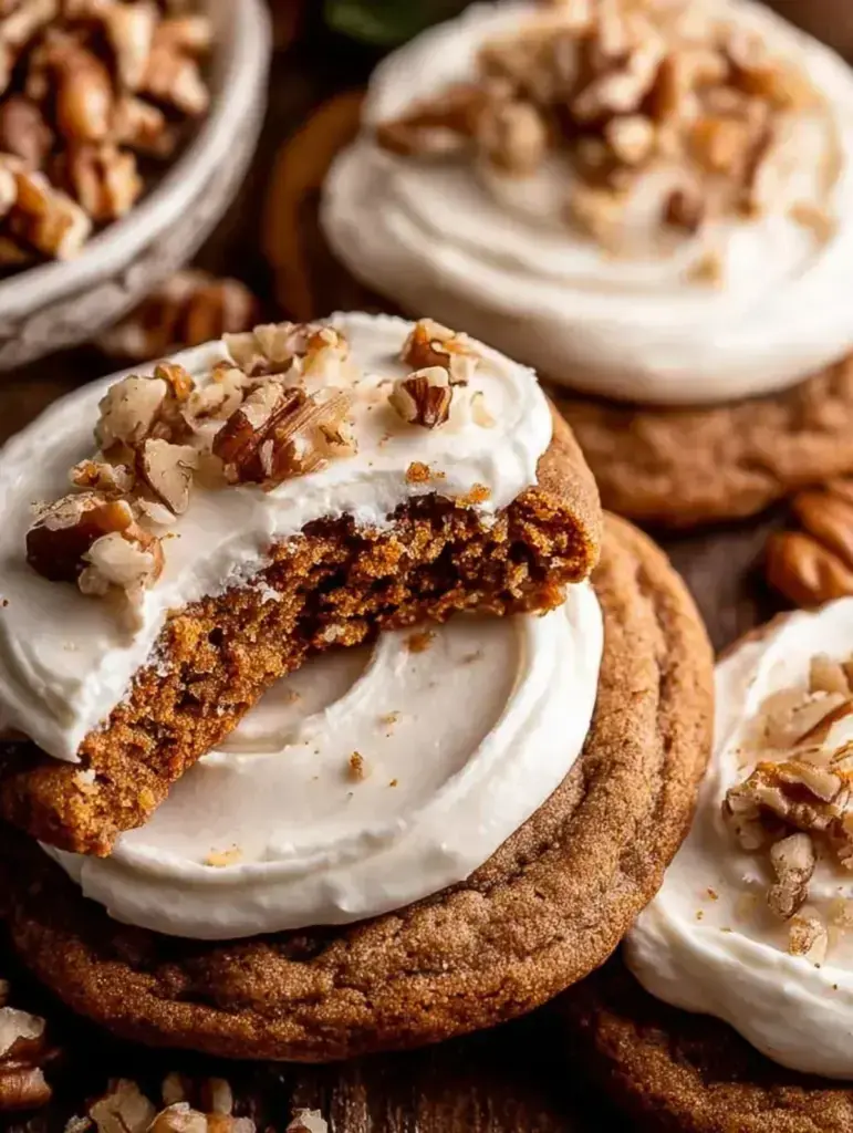 Carrot Cake Cookies recipe