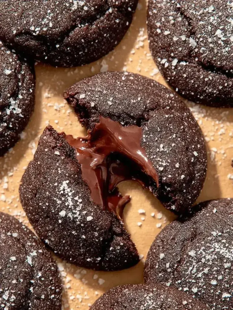 Chocolate Lava Cookies - easy dessert recipe