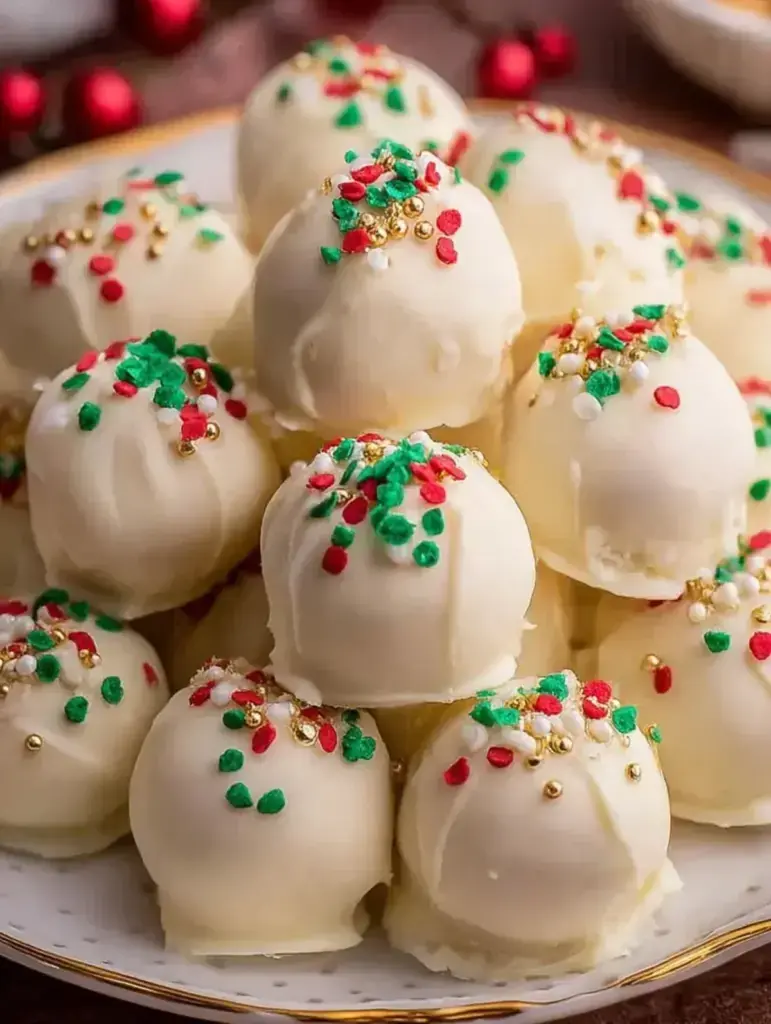 Christmas Golden Oreo Truffles recipe