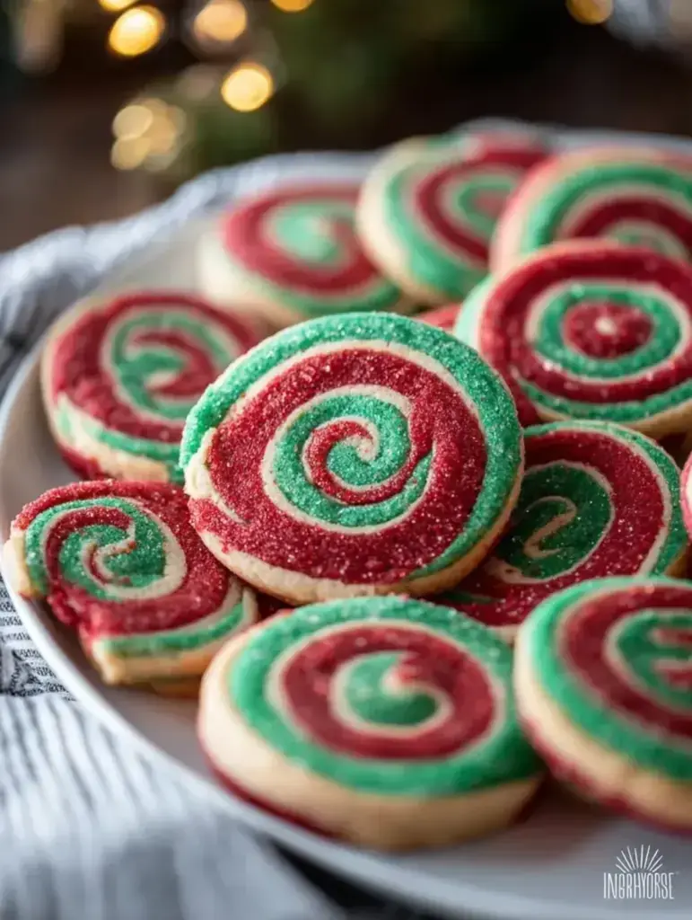 Christmas Pinwheel Cookies recipe