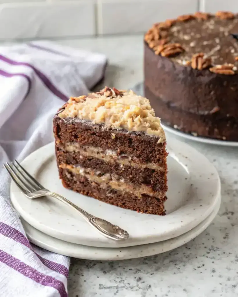 Classic German Chocolate Cake Delight - easy dessert recipe