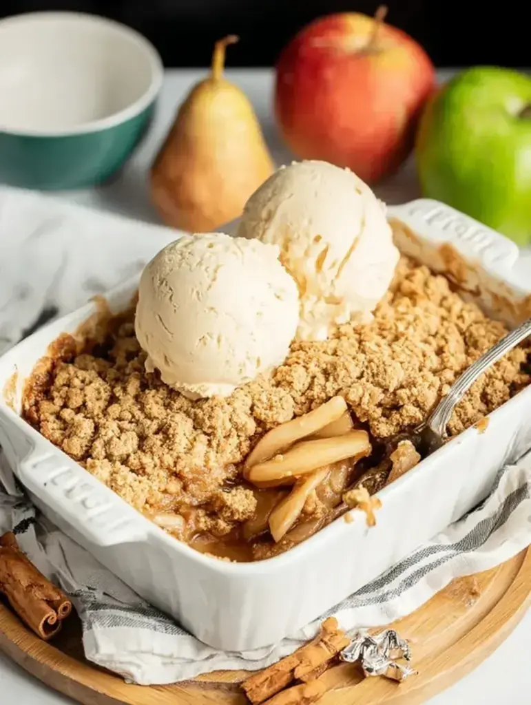 Easy Vegan Apple Crumble recipe