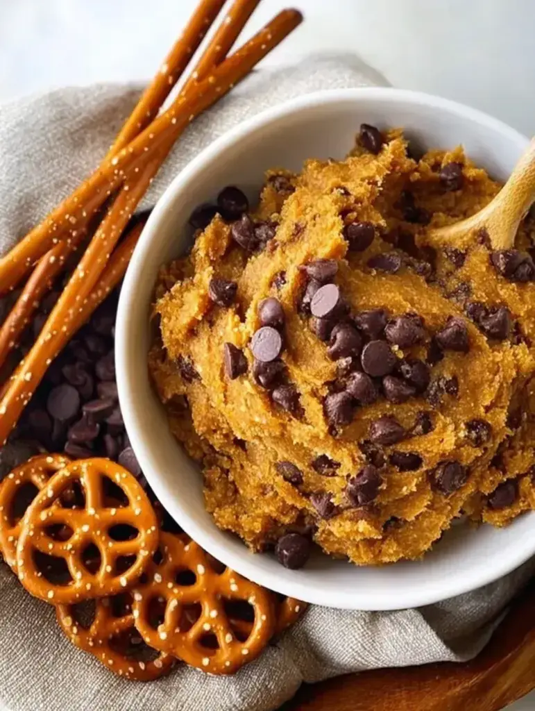 Edible Pumpkin Cookie Dough recipe