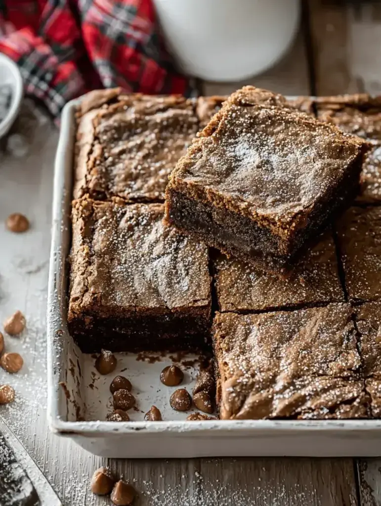 Gingerbread Brownies Recipe recipe