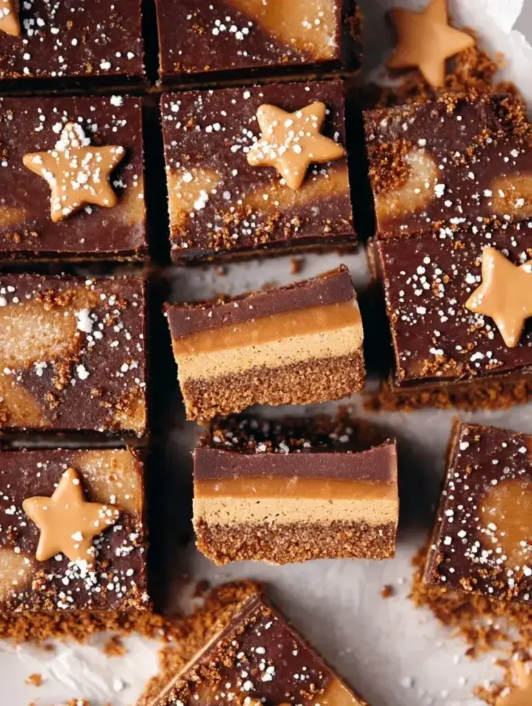 Gingerbread Caramel Slice recipe