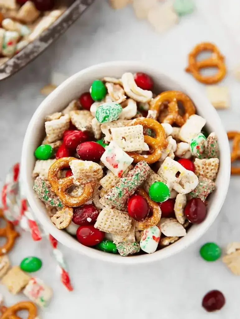 Gluten-Free Christmas Chex Mix recipe