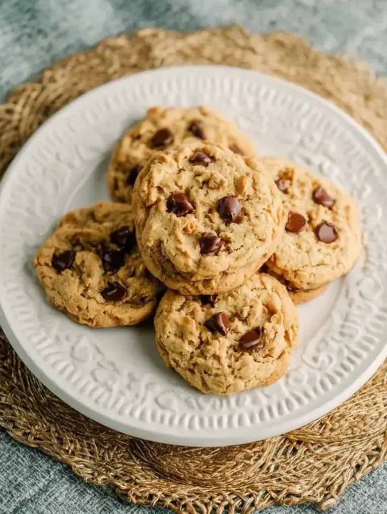 Peanut Butter Chocolate Chip Cookies - easy dessert recipe