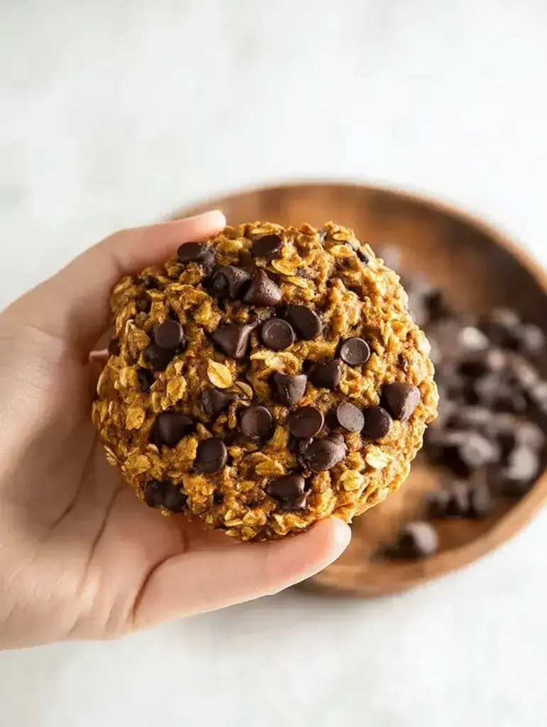 Pumpkin Chocolate Chip Oatmeal Cookies recipe