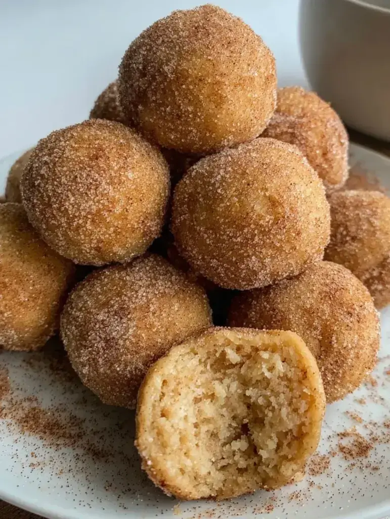 Vegan Apple Cider Donut Holes recipe