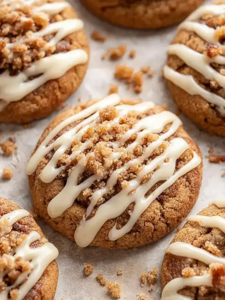 Vegan Coffee Cake Cookies - easy dessert recipe