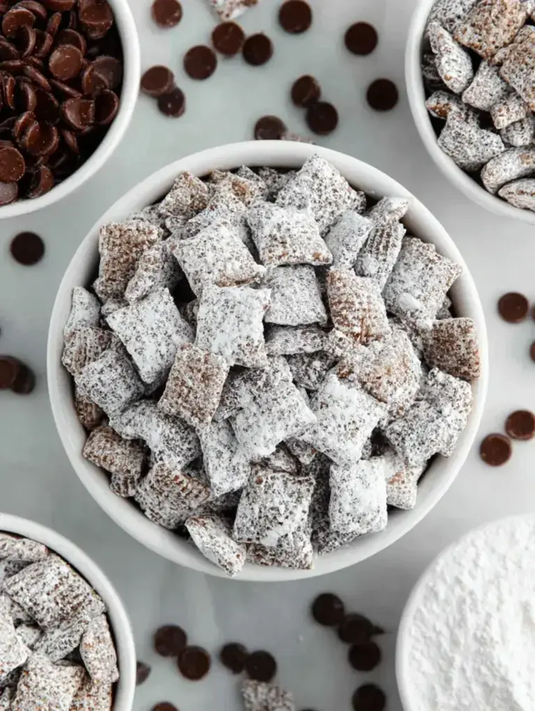Vegan Puppy Chow - easy dessert recipe