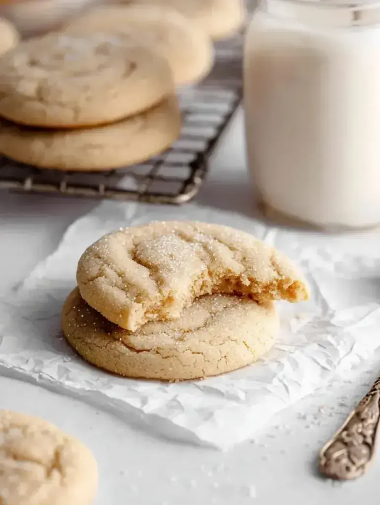 Vegan Sugar Cookies (Soft & Chewy!) recipe