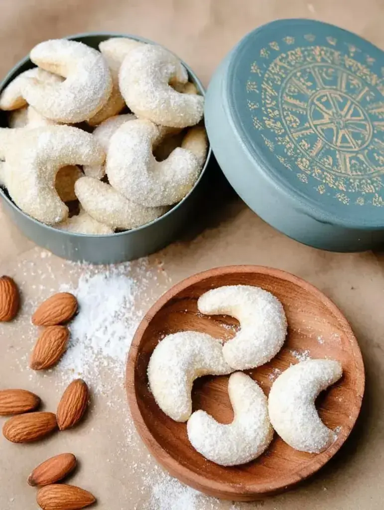 Vegan Vanillekipferl Crescent Cookies recipe
